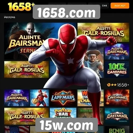 Análise dos jogos mais populares em 1658.com