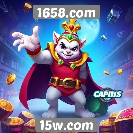 Explorando os jogos disponíveis em 1658.com