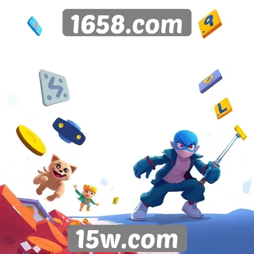 Análise da biblioteca de jogos disponíveis no 1658.com