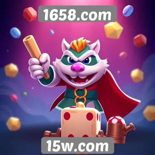 Tipos de jogos disponíveis em 1658.com