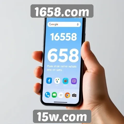 Desempenho técnico de 1658.com em dispositivos móveis