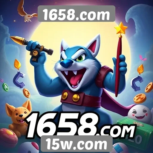 A variedade de opções de jogos na plataforma 1658.com